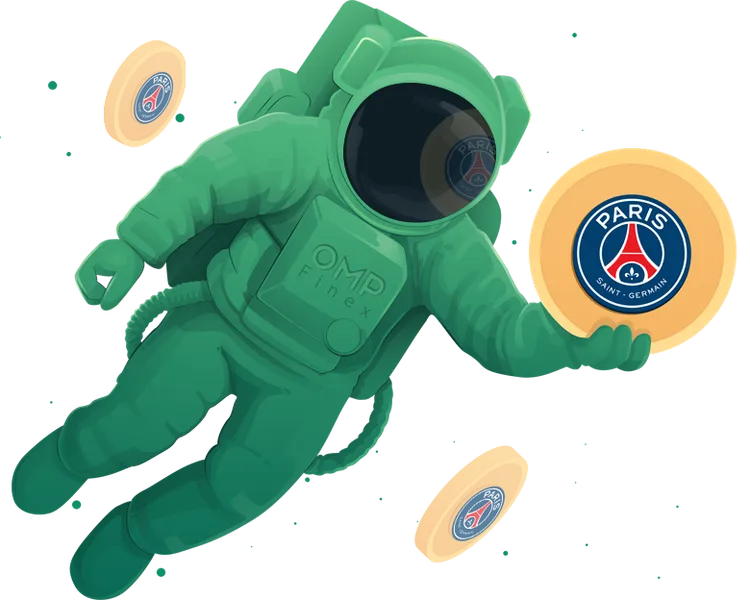 توکن هواداری پاری سن ژرمن (PSG) Paris Saint-Germain Fan Token | خرید ارز PSG