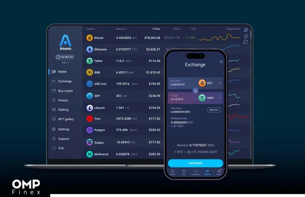 آموزش نحوه بازیابی کیف پول اتمیک والت (Atomic Wallet)