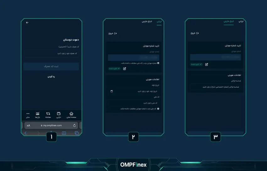 احراز هویت صرافی بیت کوین