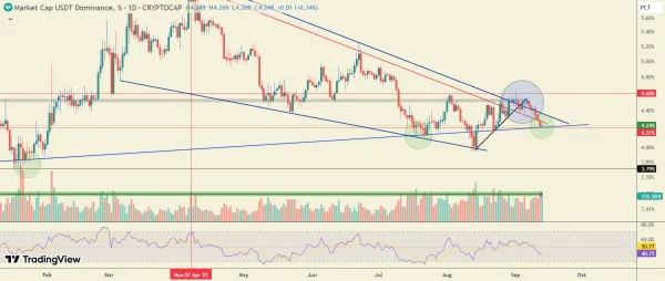 آلت سیزن یا چی؟ USDT.D Daily