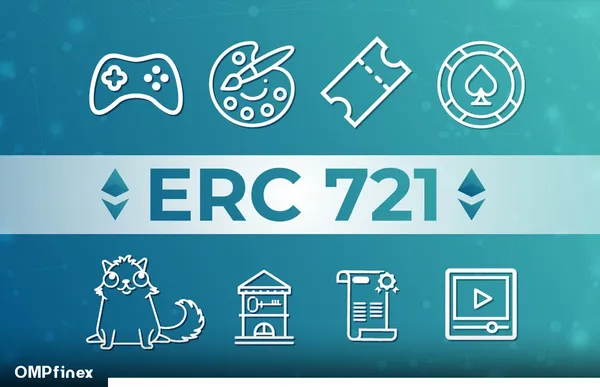 استاندارد توکن ERC721 چیست؟ راهنمای جامع NFTها و مالکیت دیجیتال