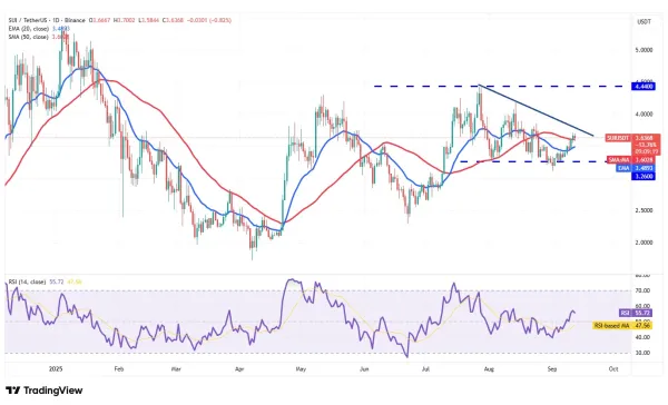 لحظه تعیین کننده برای SUI