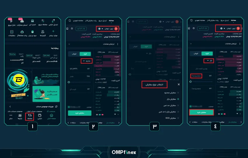 معامله خرید ترون